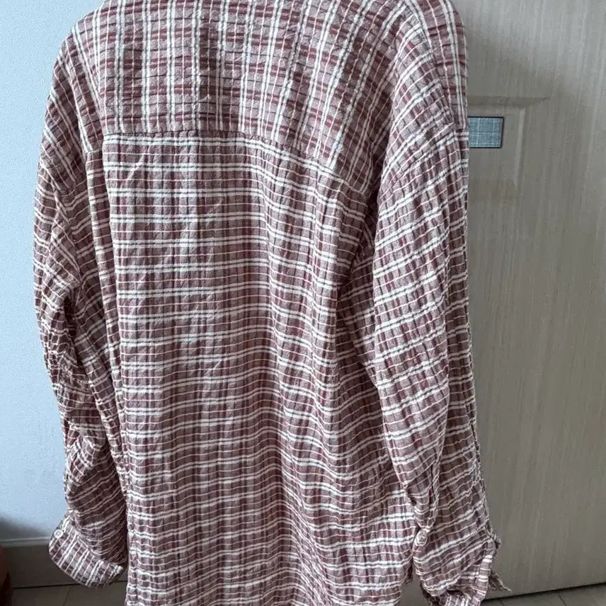 [BUNJANG] MFPEN Check Pattern Wrinkle Shirt / MFPEN