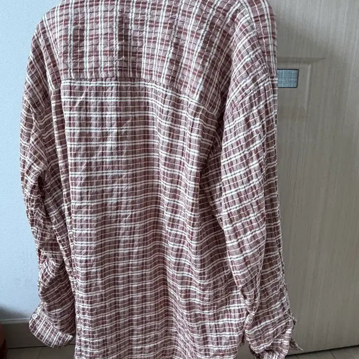 [BUNJANG] MFPEN Check Pattern Wrinkle Shirt / MFPEN