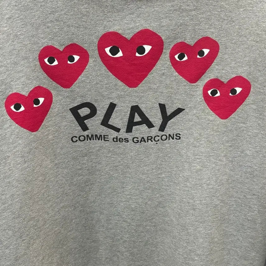 [SOLD OUT] 꼼데가르송 플레이 5 하트 후드집업