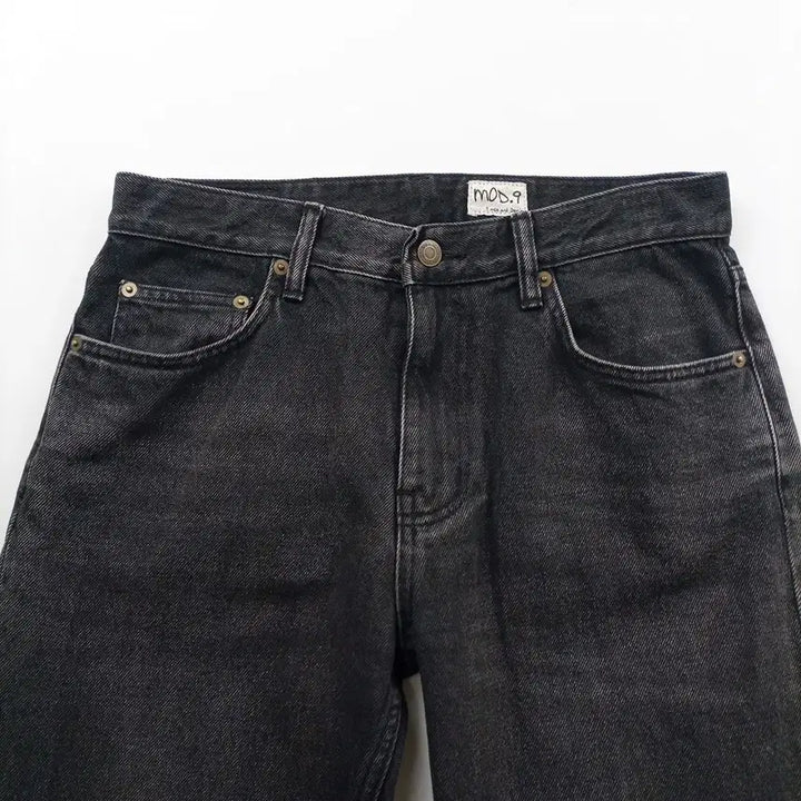[BUNJANG] Mod9 Straight Fit Black Denim Jeans / 모드나인 청바지 사이즈29 일자 흑청 캐주얼 남자 데님팬츠 B0151