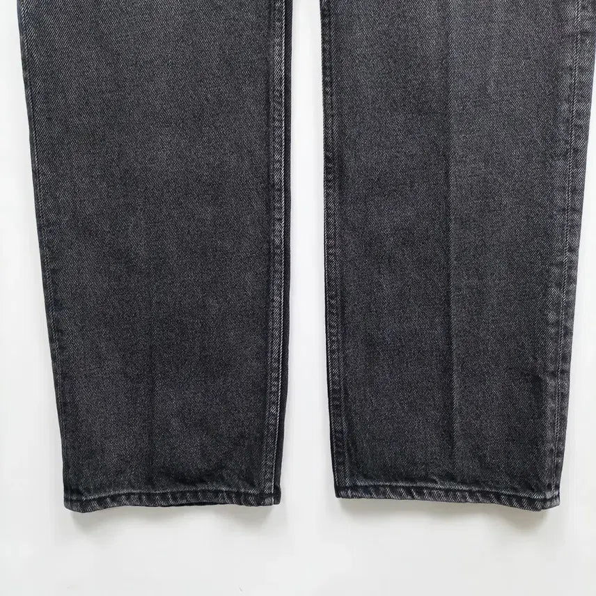 [BUNJANG] Mod9 Straight Fit Black Denim Jeans / 모드나인 청바지 사이즈29 일자 흑청 캐주얼 남자 데님팬츠 B0151