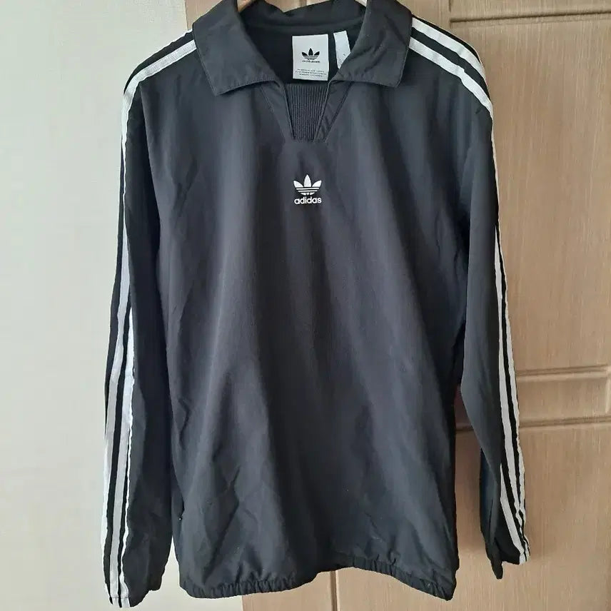 [SOLD OUT] 아디다스 삼선 블랙 긴팔 티셔츠