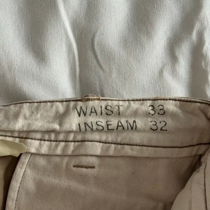 [BUNJANG] RRL Officer Chino Pants Khaki / [최종가격][33] RRL 더블알엘 오피서 치노 팬츠 카키