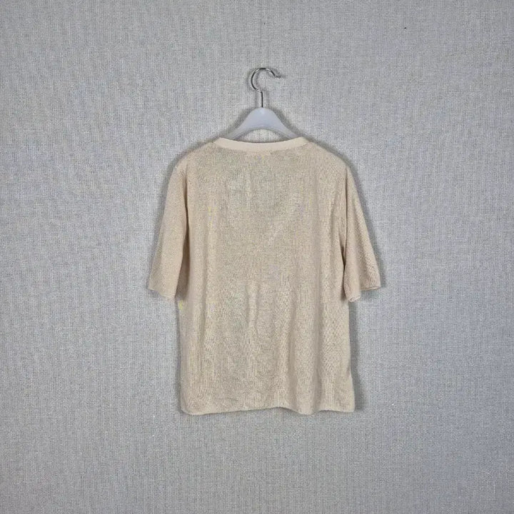 [BUNJANG] Beige Thin Knit Cardigan / 