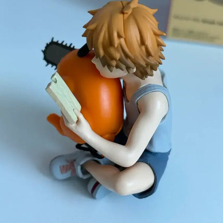 [BUNJANG] Chainsaw Man Denji &amp; Pochita Break Time Figure / 체인소맨 덴지 포치타 브레이크타임 피규어