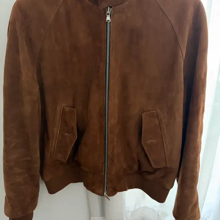 [BUNJANG] Savage Suede Harrington Jacket / 세비지 스웨이드 해링턴 자켓