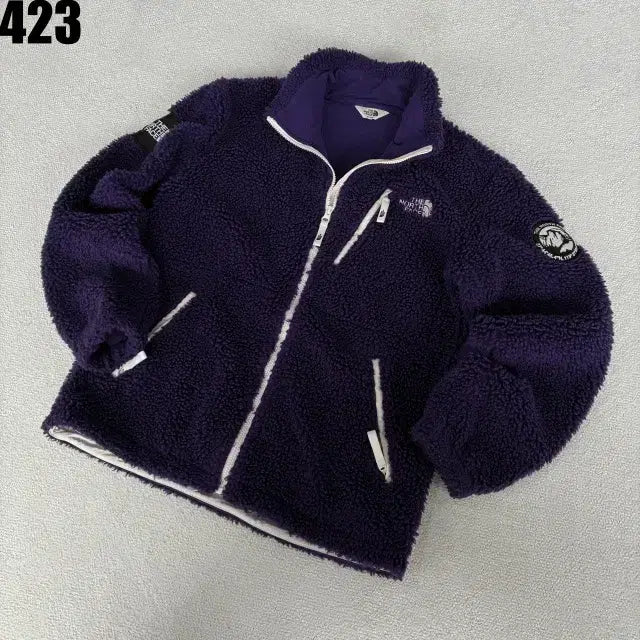 [BUNJANG] The North Face Purple Label Fleece Jacket / 노스페이스 퍼플 뽀글이 신형 플리스 자켓 m