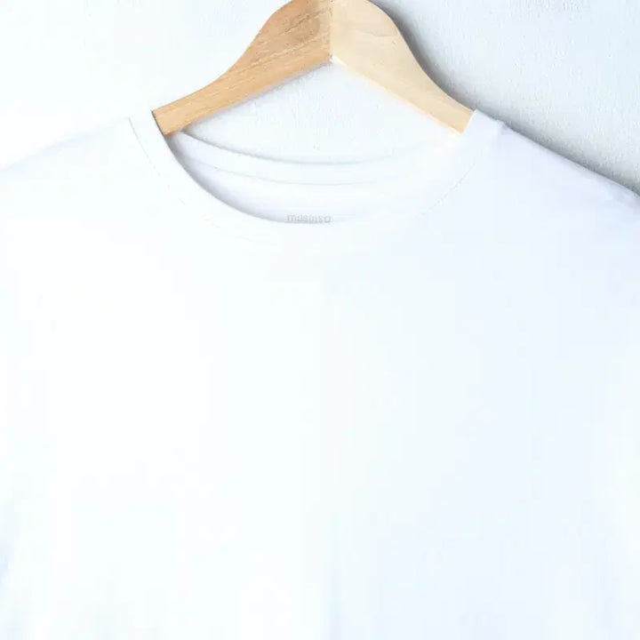[BUNJANG] Musinsa Standard Long White T-shirt / W(L-XL) 무신사 스탠다드 반팔 티셔츠 화이트 무지 롱-185ED