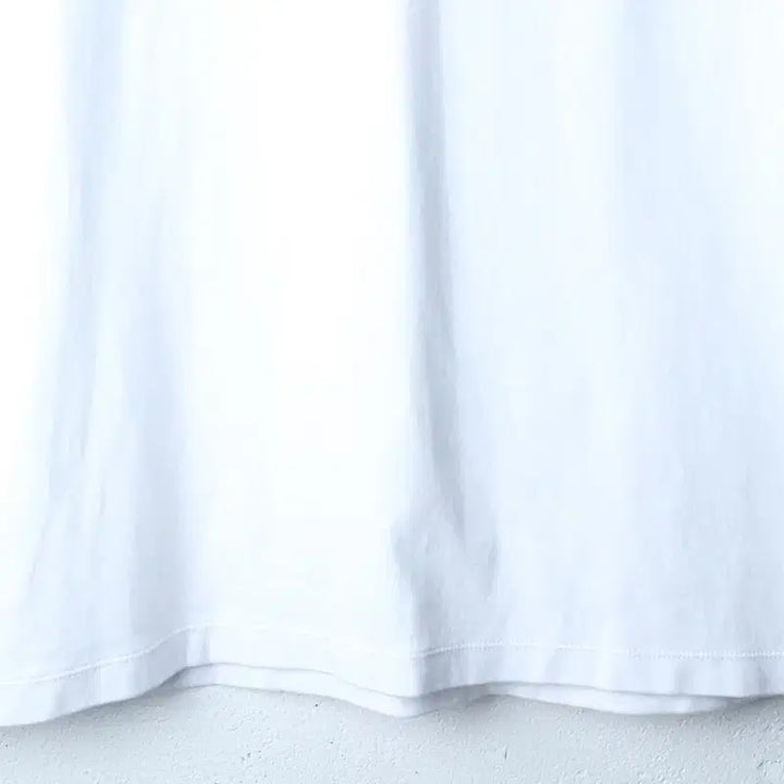 [BUNJANG] Musinsa Standard Long White T-shirt / W(L-XL) 무신사 스탠다드 반팔 티셔츠 화이트 무지 롱-185ED