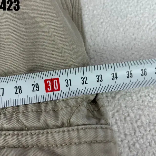 [BUNJANG] Adidas Originals Khaki Cargo Shorts L / 아디다스 오리지널 불꽃 카키색 카고 반바지 L