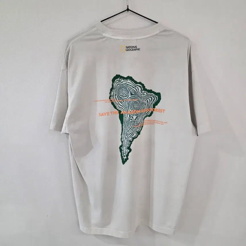 [SOLD OUT] 내셔널지오그래픽 아마존 반팔티 M