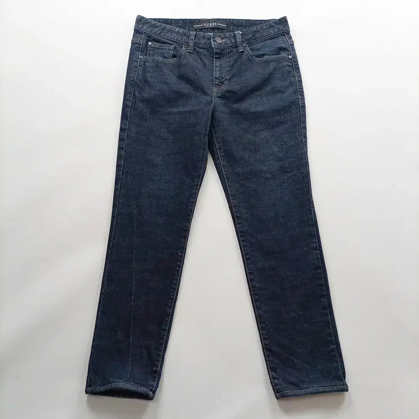 [SOLD OUT] 게스 청바지 사이즈31 테이퍼드진 진청 데님팬츠 남자 남성 B0152