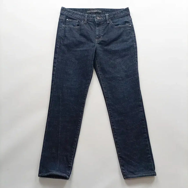 [SOLD OUT] 게스 청바지 사이즈31 테이퍼드진 진청 데님팬츠 남자 남성 B0152
