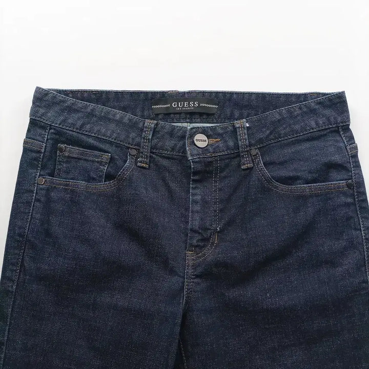 [SOLD OUT] 게스 청바지 사이즈31 테이퍼드진 진청 데님팬츠 남자 남성 B0152