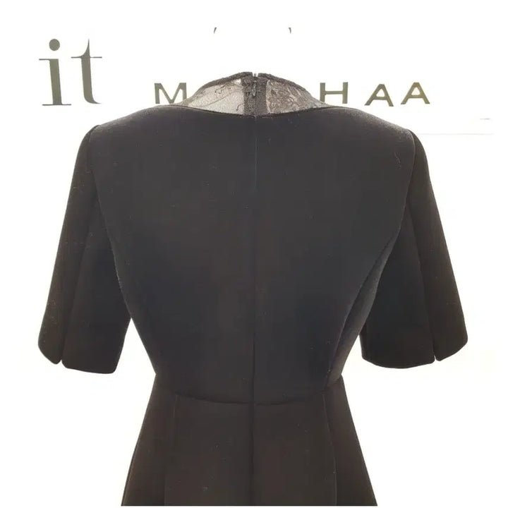 [BUNJANG] It MICHAA Fit and Flare Velvet Dress / 잇미샤 핏앤플레어 벨벳 원피스 택달린 새상품