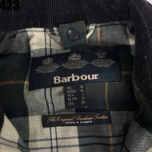 [BUNJANG] Barbour Dark Olive Wax Jacket Authentic S / 바버 왁스 자켓 다크 올리브 어센틱 s
