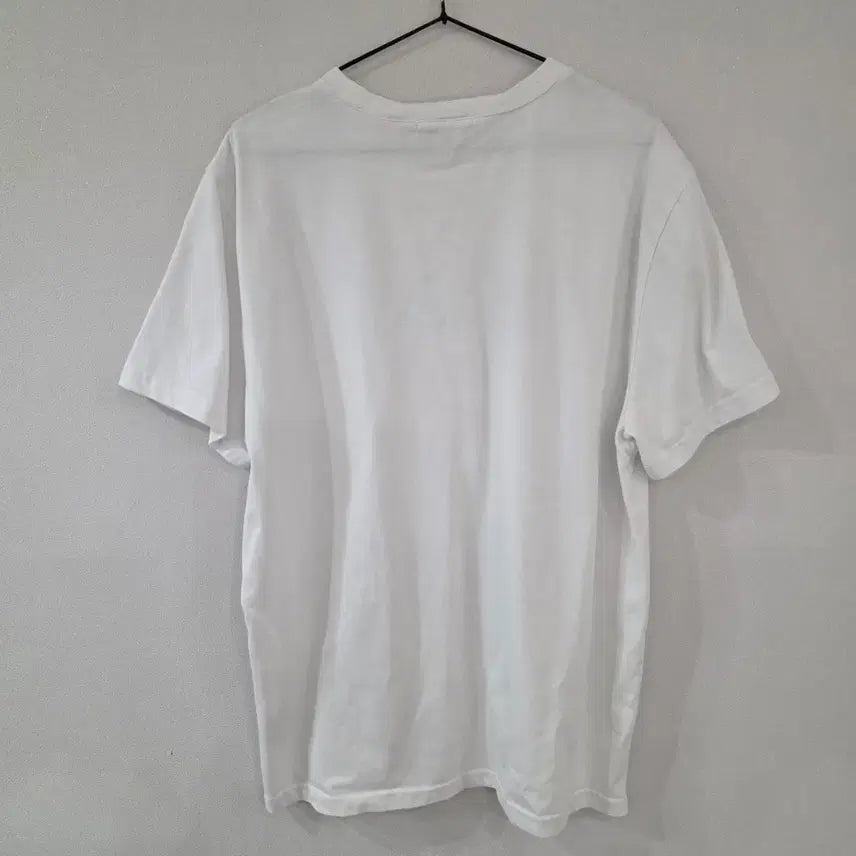 [BUNJANG] Guess Triangle Logo T-shirt White 2XL / 게스 삼각 로고 반팔 티셔츠 화이트 2XL