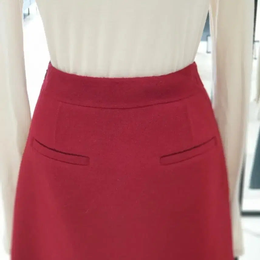 [BUNJANG] On&amp;On Flap Point Handmade Mini Skirt / 온앤온 플랩포인트 핸드메이드 미니스커트 택달린 새상품