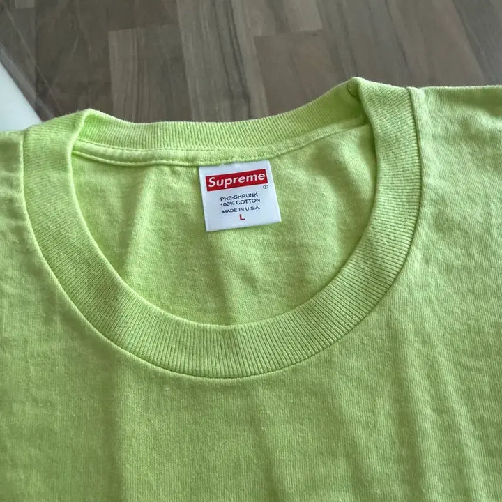 [BUNJANG] Supreme Ghost Rider Neon Green T-shirt / 슈프림 고스트 라이더 반팔티 네온 그린 L