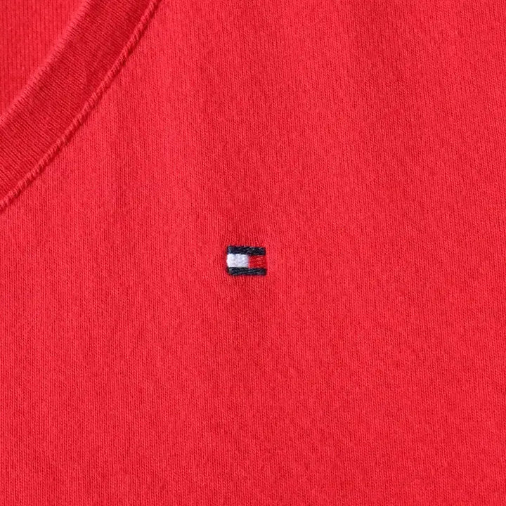 [BUNJANG] Tommy Hilfiger V-Neck T-Shirt (XL-2XL) / W(XL-2XL) 타미힐피거 반팔 티셔츠 빅사이즈 브이넥-185F5