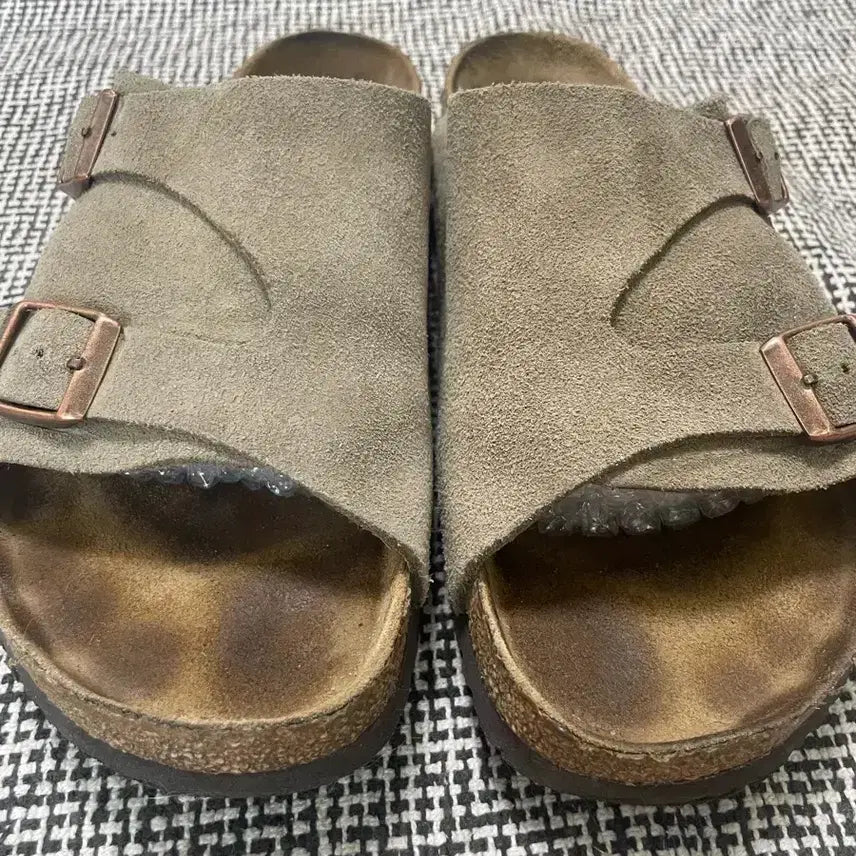 [BUNJANG] Birkenstock Zurich Taupe Sandals / [버켄스탁 취리히 타우페 / 41]