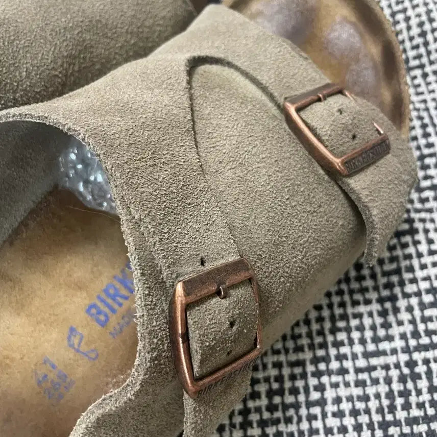 [BUNJANG] Birkenstock Zurich Taupe Sandals / [버켄스탁 취리히 타우페 / 41]