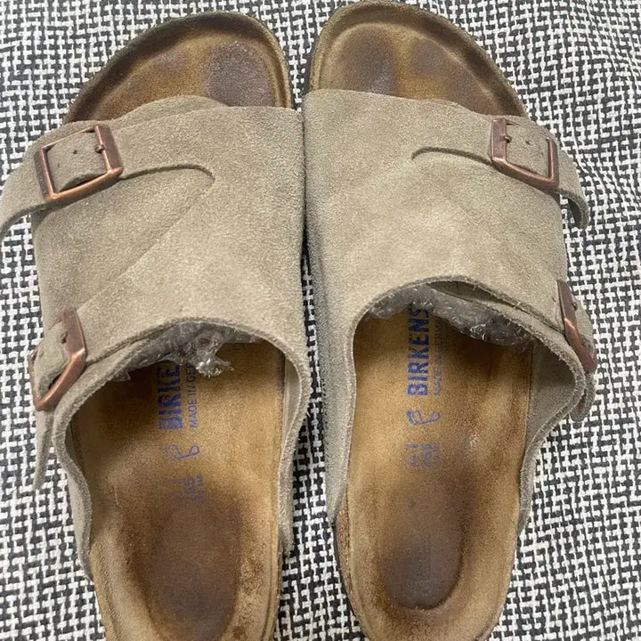 [BUNJANG] Birkenstock Zurich Taupe Sandals / [버켄스탁 취리히 타우페 / 41]