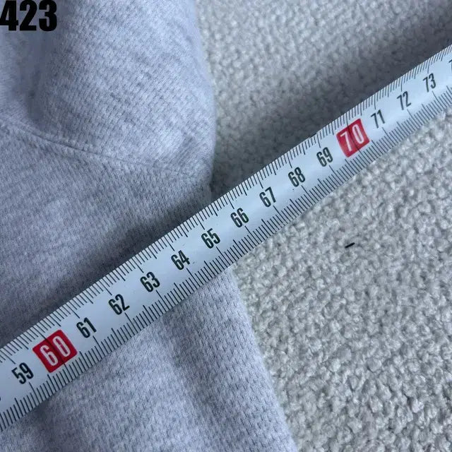 [BUNJANG] Covernat Half-Zip Sweatshirt Gray L / 커버낫 하프집업 맨투맨 그레이 L