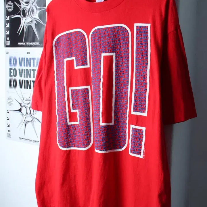 [BUNJANG] W(F) Disney Mickey Mouse Vintage T-Shirt / W(F) 디즈니 반팔 티셔츠 빅사이즈 80년대 미키마우스-185F6