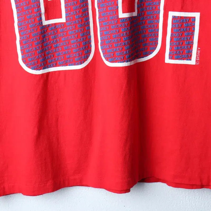 [BUNJANG] W(F) Disney Mickey Mouse Vintage T-Shirt / W(F) 디즈니 반팔 티셔츠 빅사이즈 80년대 미키마우스-185F6