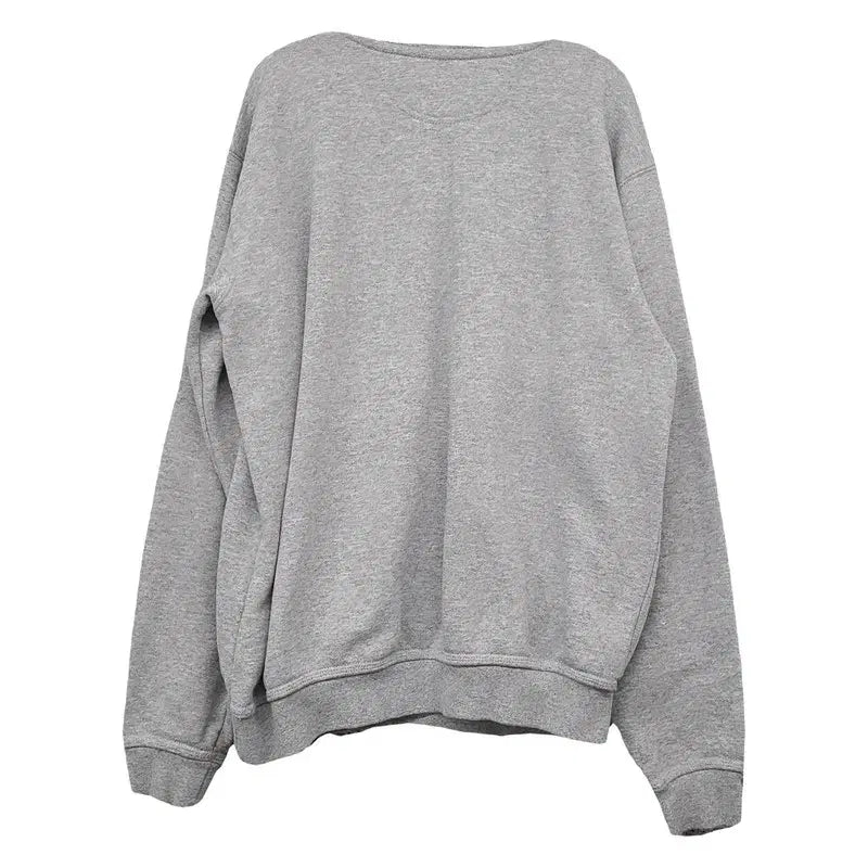 [BUNJANG] Carhartt Light Gray Logo Sweatshirt / 칼하트 라이트 그레이 로고 맨투맨 S