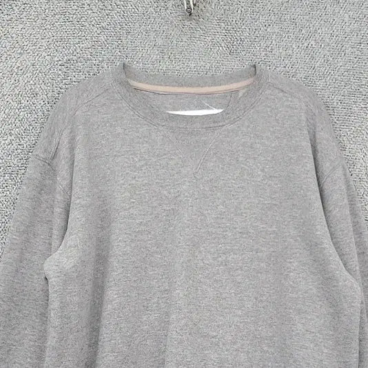 [BUNJANG] Carhartt Light Gray Logo Sweatshirt / 칼하트 라이트 그레이 로고 맨투맨 S