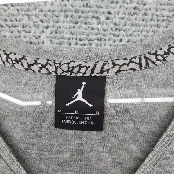[BUNJANG] Jordan Light Grey T-shirt M / 조던 라이트 그레이 반팔티 M