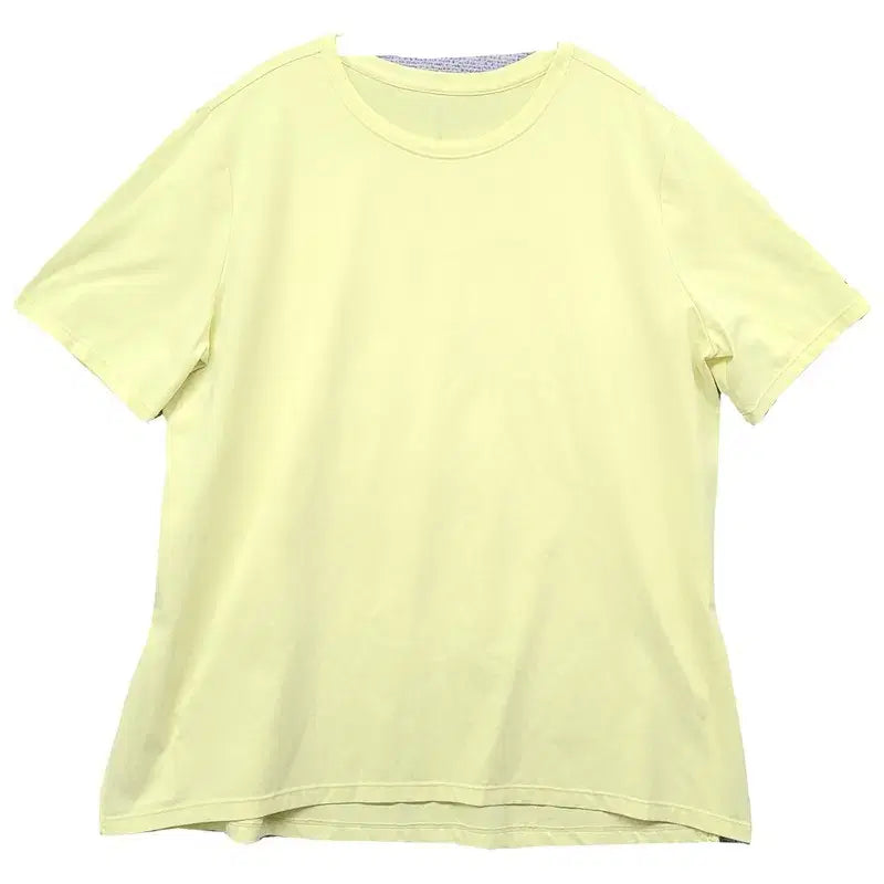 [BUNJANG] Andar Yellow Training T-shirt / 안다르 옐로우 트레이닝 반팔티 8