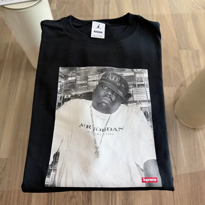[SOLD OUT] 슈프림 x 조던 노토리어스비아지 티셔츠 L