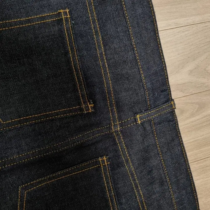 [BUNJANG] Unbranded Denim Skirt / 생지 진청 데님 스커트