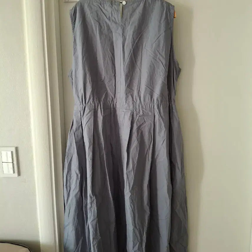 [SOLD OUT] KASSA 카사 끈 조절 롱 원피스 그레이66~77