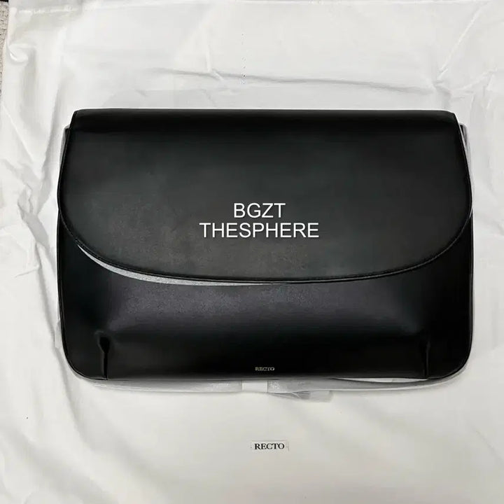 [BUNJANG] RECTO Vintage Flap Bag Large Black / 렉토 빈티지 플랩백 라지 블랙