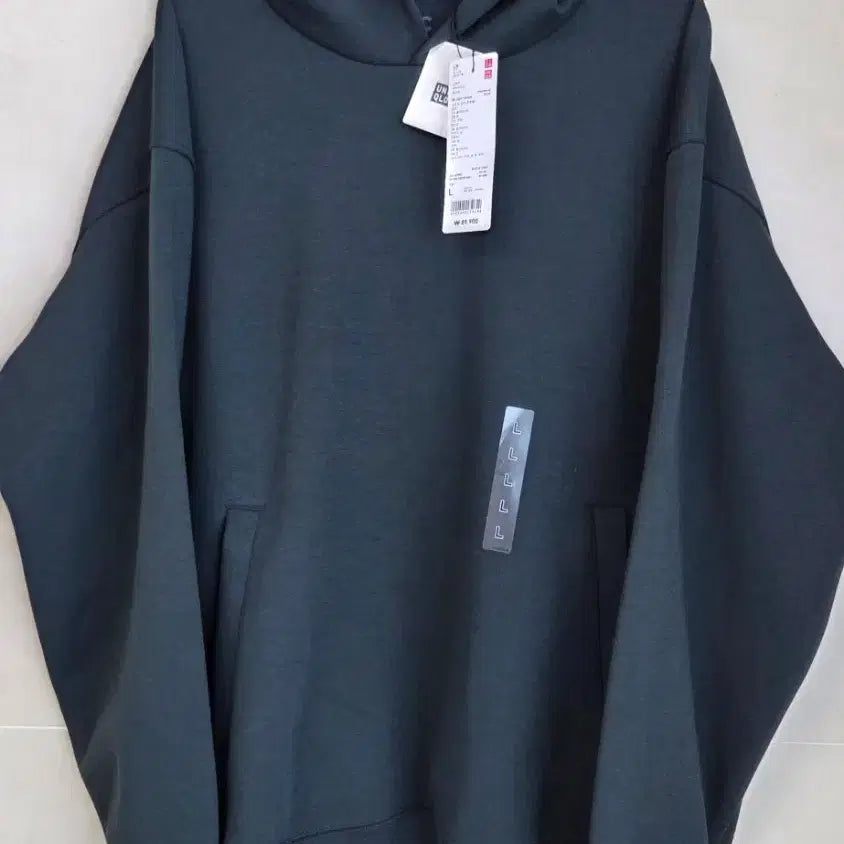 [BUNJANG] Uniqlo Hoodie Dark Green L Size / 유니클로 후드티 다크그린 L사이즈 새제품정가구매보관새제품100사이즈