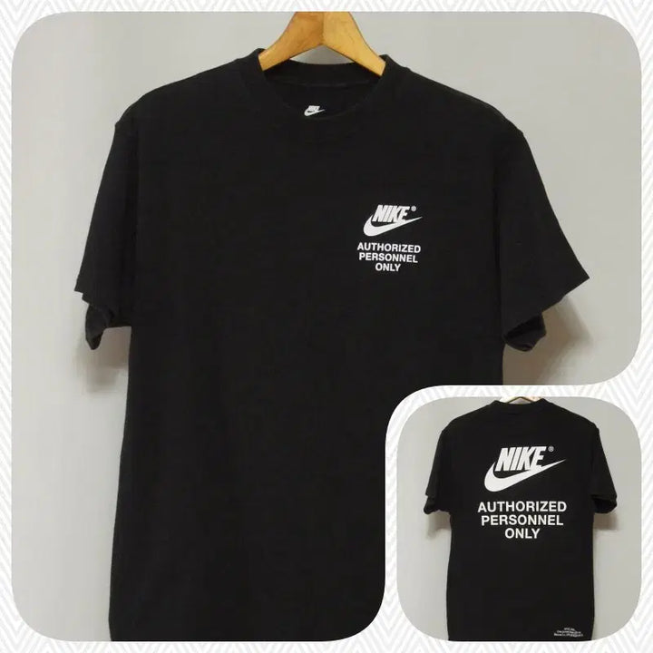 [BUNJANG] Nike Black Short Sleeve Round T-shirt (Men&