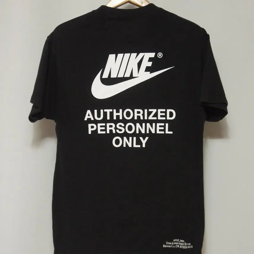 [BUNJANG] Nike Black Short Sleeve Round T-shirt (Men&