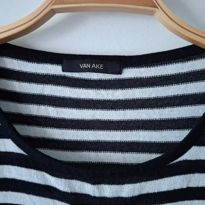 [BUNJANG] VAN AKE Striped Short Sleeve T-shirt / VAN AKE 스트라이프 반팔 티셔츠55~77