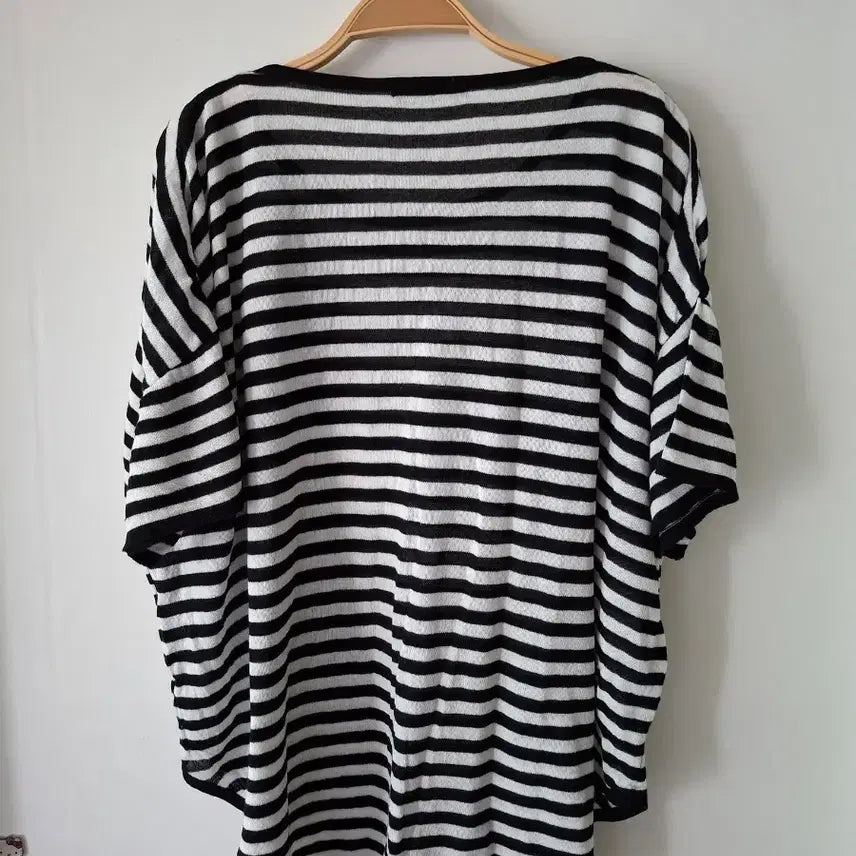 [BUNJANG] VAN AKE Striped Short Sleeve T-shirt / VAN AKE 스트라이프 반팔 티셔츠55~77