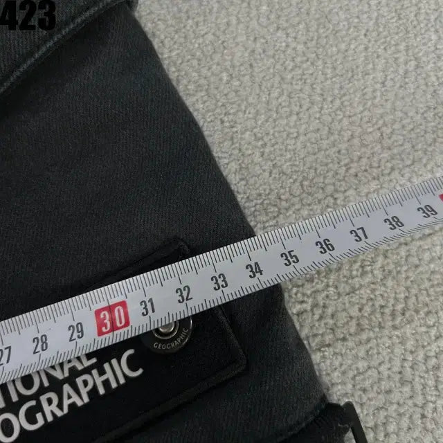 [BUNJANG] National Geographic Black Cargo Jogger Pants (Size M) / 내셔널지오그래픽 블랙 카고 조거팬츠 m