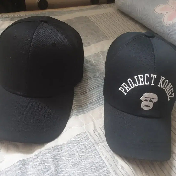 [BUNJANG] Black Ball Cap Bundle Set / 블랙 볼캡 5개 일괄