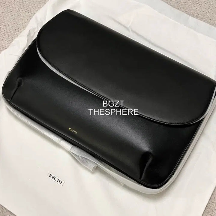 [BUNJANG] RECTO Vintage Flap Bag Medium Black / 렉토 빈티지 플랩백 미디움 블랙