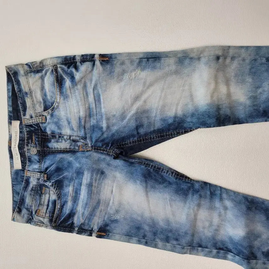 [SOLD OUT] 티비제이 TBJ 남자 워싱 청바지 33 블루