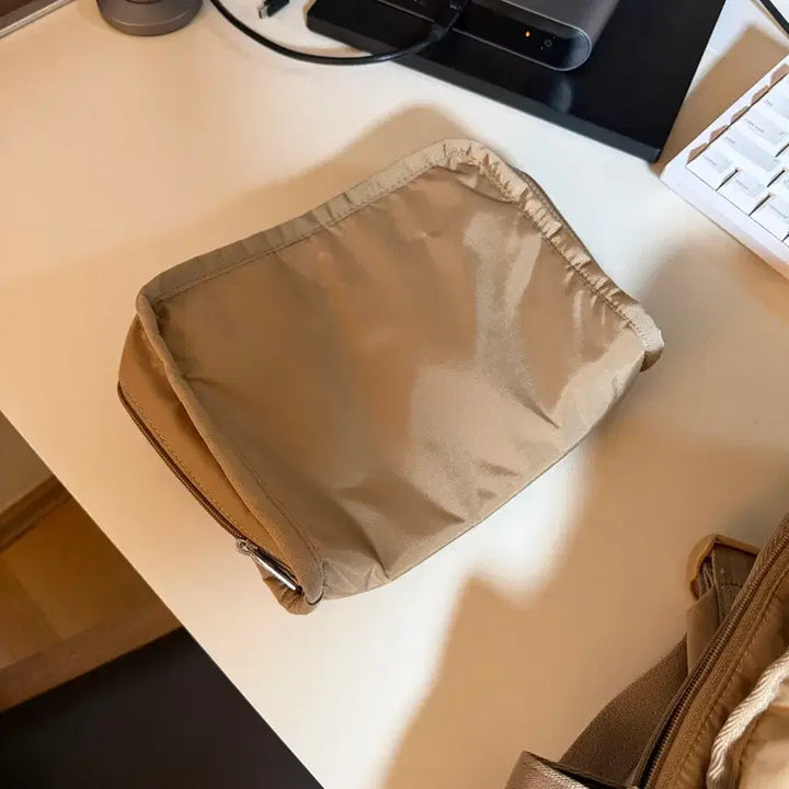 [BUNJANG] Lesportsac Beige Backpack Set / 라스포색 베이지 백팩 세트