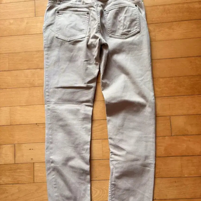 [BUNJANG] Yves Saint Laurent Beige Cotton Pants / YSL 여성 베이지 면바지 38