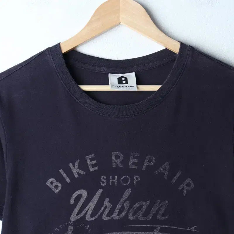 [BUNJANG] Beanpole Big Logo Navy T-shirt / W(XL) 빈폴 반팔 티셔츠 빅로고 네이비 에이징 올드스쿨-18604